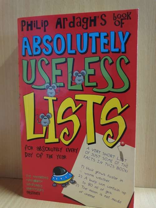 Philip Ardagh`s Book of Useless Lists (Paperback)