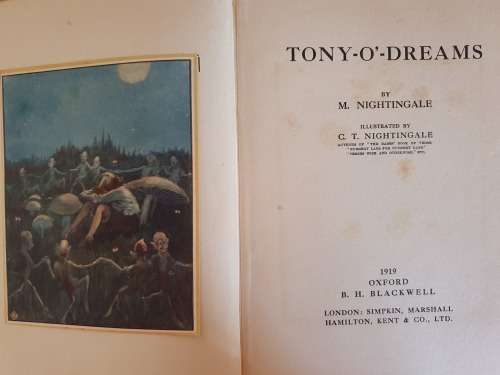 Tony-O`-Dreams : M. Nightingale (Hardcover)