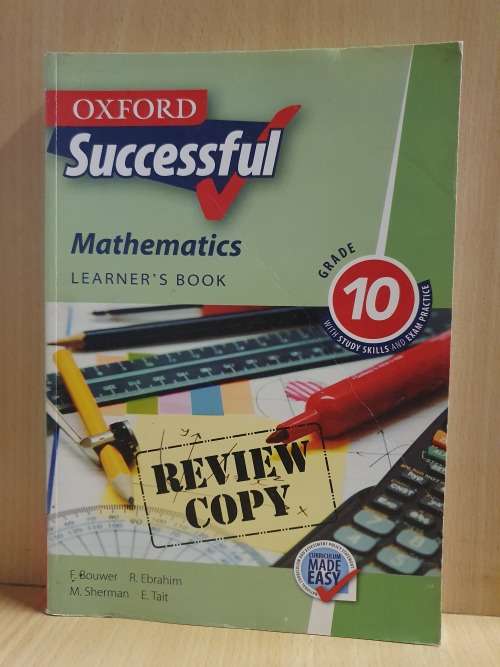 Oxford Successful - Mathematics Learner`s Book - Grade 10 (Paperback)