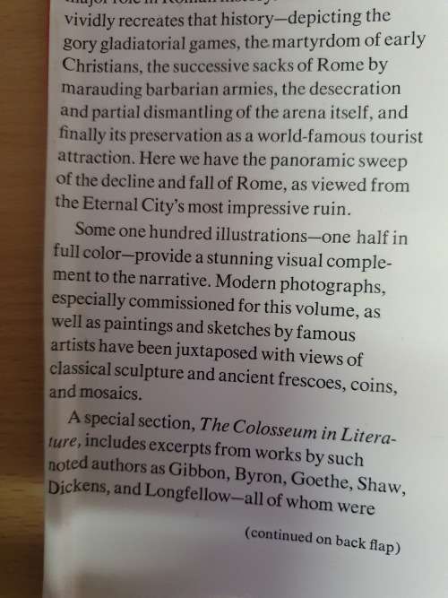 The Colosseum by Peter Quennell (Hardcover)