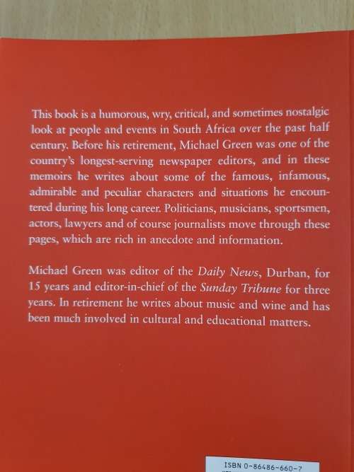Around and About (Memoirs of a South African Newspaperman) Michael Green (Paperback)