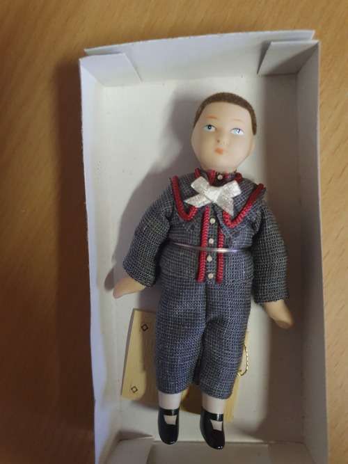 Del Prado Miniature Boy Doll Figurine
