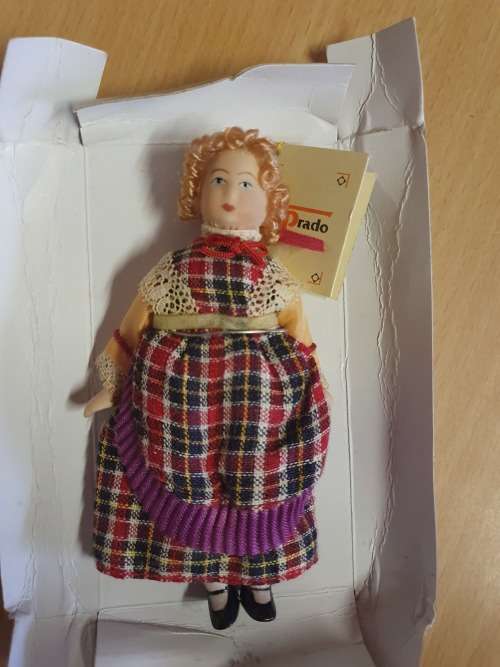 Del Prado Miniature Girl Doll Figurine