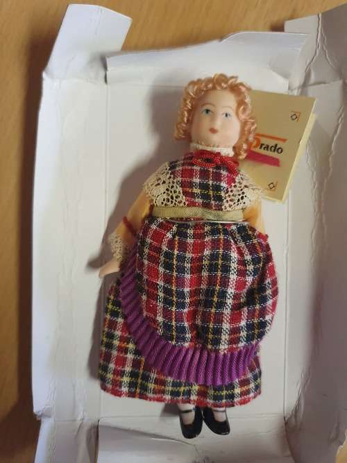 Del Prado Miniature Girl Doll Figurine