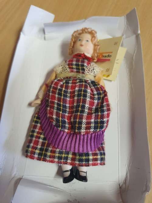 Del Prado Miniature Girl Doll Figurine