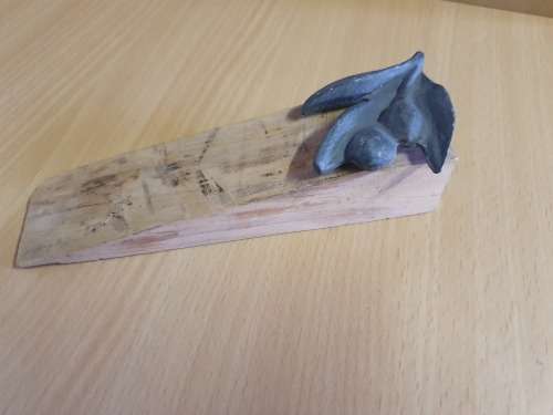 Wooden Doorstopper