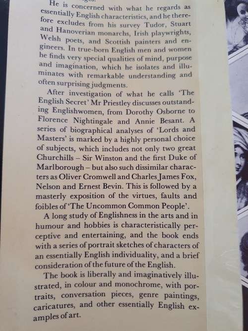 The English : J.B. Priestley (Hardcover)