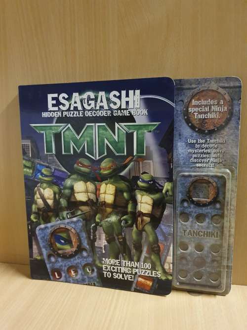 TMNT: Esagashi : Hidden Puzzle Decoder Game Book