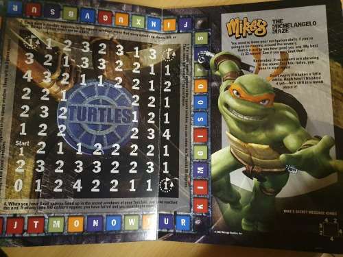 TMNT: Esagashi : Hidden Puzzle Decoder Game Book