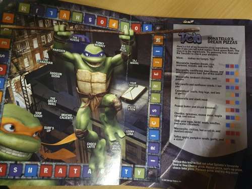 TMNT: Esagashi : Hidden Puzzle Decoder Game Book