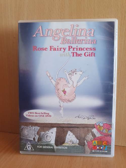 Angelina Ballerina Rose Fairy Princess with The Gift - Dvd