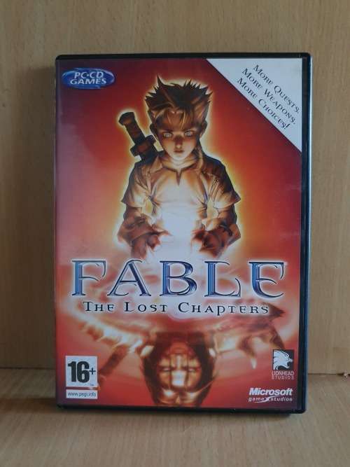 PC-CD Games : Fable The Lost Chapters (4 discs)
