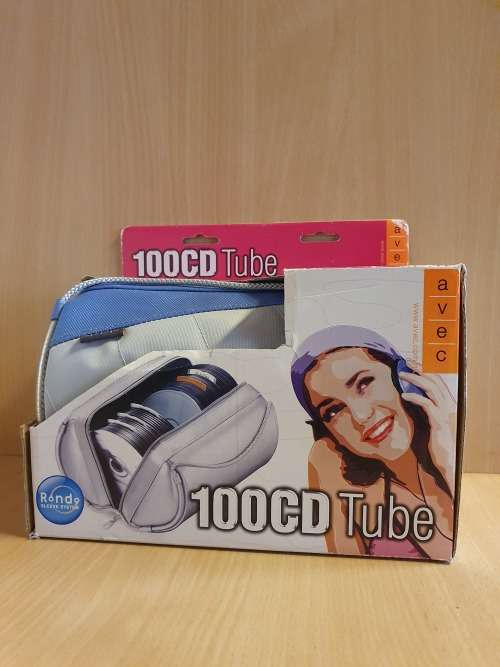 Avec 100 CD tube (23cm x 15cm)