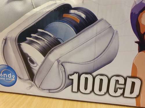 Avec 100 CD tube (23cm x 15cm)