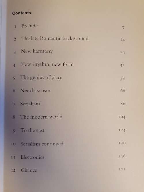 A Concise History of Modern Music - From Debussy to Boulez (128 Illustrations) Paul Griffiths