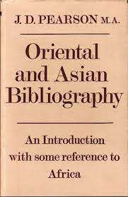 Oriental and Asian Bibliography - J.D. Pearson (Hardcover)