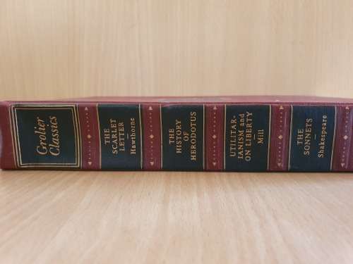 Grolier Classics - The Scarlett Letter/The Sonnets/The History of Herodotus