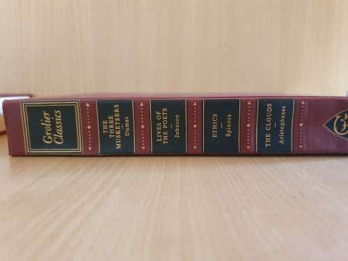 Grolier Classics - The Three Musketeers/Lives of The Poets/Ethics/The Clouds