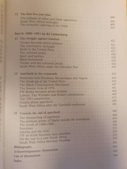 South Africa in the 20th Century : BJ Liebenberg, SB Spies (Paperback)