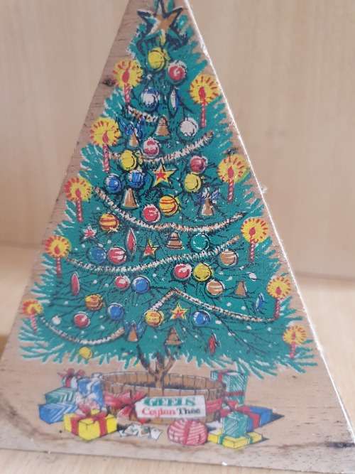 Vintage Wooden Geels Ceylon Tea Box - Amsterdam