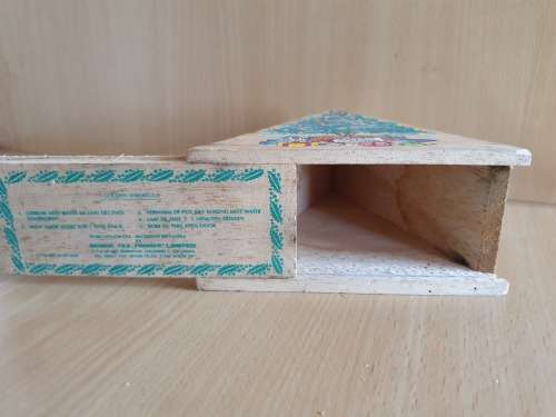 Vintage Wooden Geels Ceylon Tea Box - Amsterdam