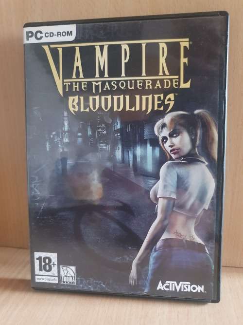 Vampire The Masquerade Bloodlines (PC CD ROM)