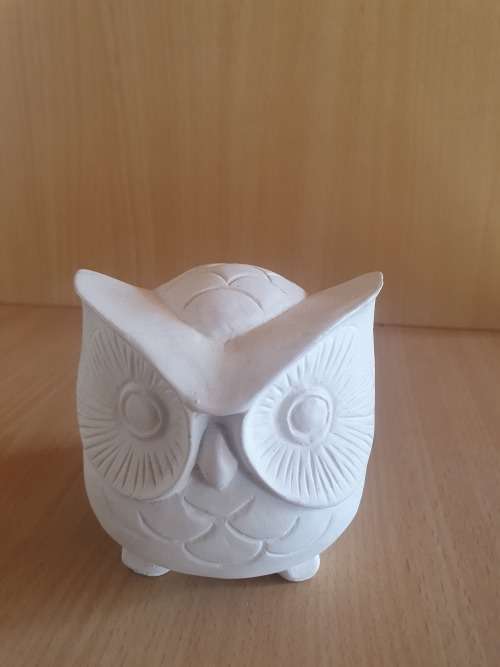 White Owl Figurine