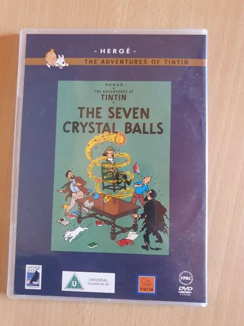 Herge - The Adventures of Tintin  - The Seven Crystal Balls - Dvd