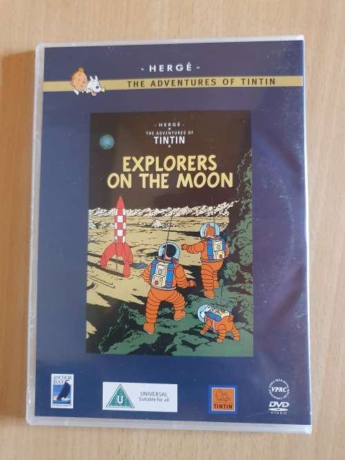 Herge - The Adventures of Tintin  - Explorers of The Moon - Dvd