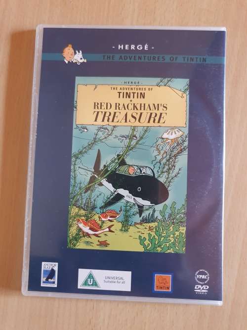 Herge - The Adventures of Tintin  - Red Rackham`s Treasure - Dvd