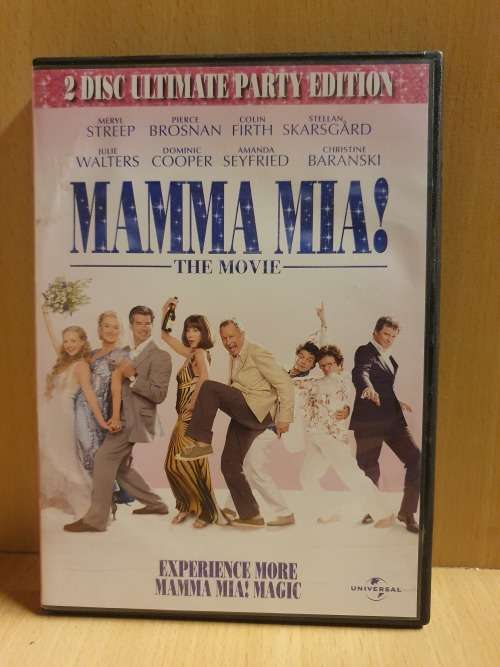 Mamma Mia - The Movie -  Dvd (Meryl Streep, Colin Firth, Pierce Brosnan)