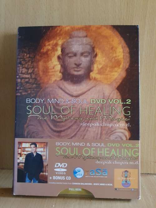 Soul of Healing - The Mystery and the Magic - Deepak Chopra - Dvd + CD