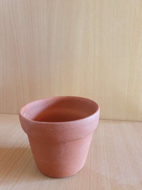 Set of 2 Small Terracotta Plant Pots