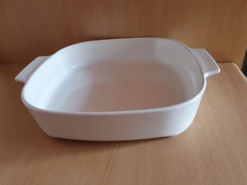 White Ovenware Dish
