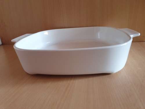 White Ovenware Dish
