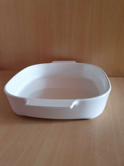White Ovenware Dish
