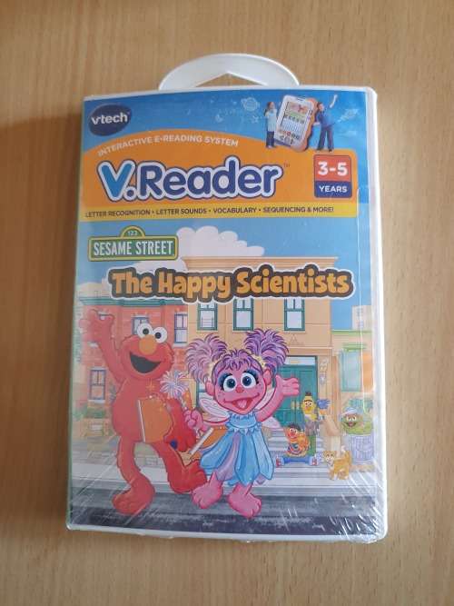 VTech - V.Reader - Elmo The Happy Scientists (NEW CONDITION)