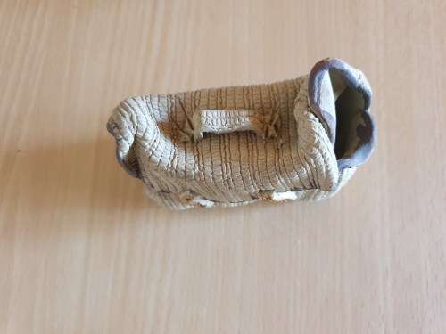 Stoneware Satchel Ornament