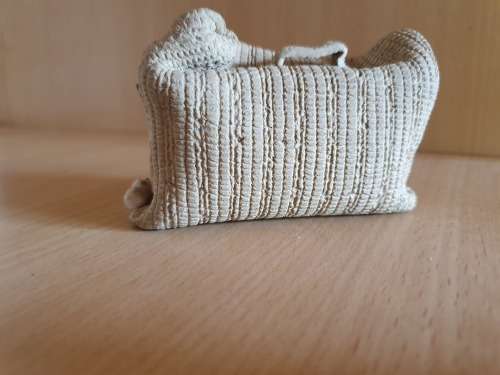 Stoneware Satchel Ornament