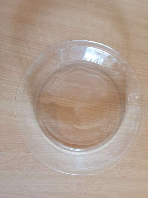 Glass Marinex Pie Dish (Made in Brazil)