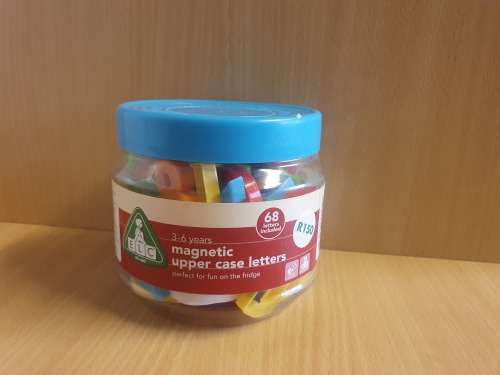 Magnetic Upper Case Letters (3-6 years)