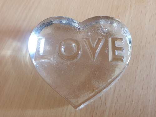 Love Heart Shaped Paperweight