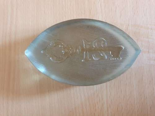 Glass Paperweight (11cm x 7cm)