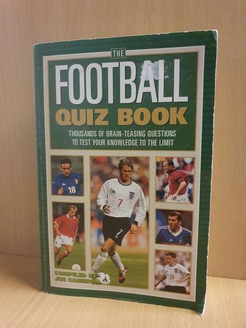 The Football Quiz Book Compiled by Joe Cameron (Paperback)