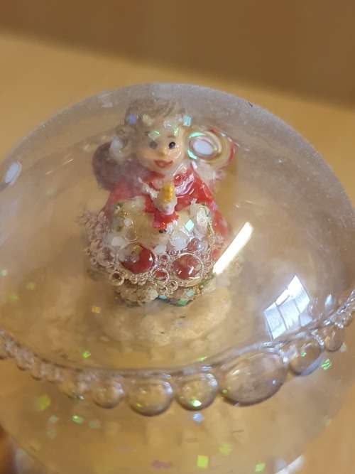 Small Christmas - Angel Snow Globe