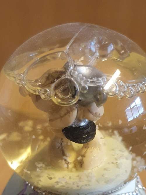 Best Dad Snow Globe (height 9cm width 7cm)