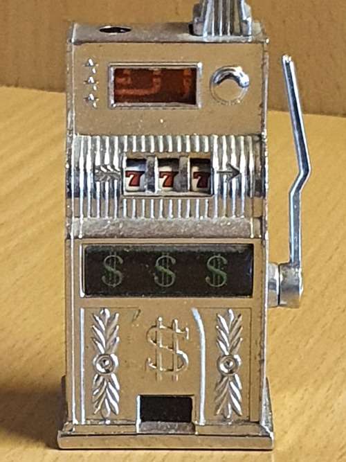 Metal Slot Machine Lighter