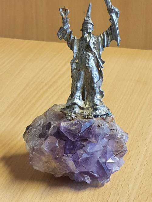 Wizard Figurine - height 12 width 7cm