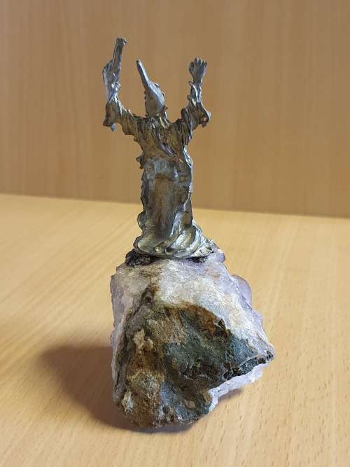 Wizard Figurine - height 12 width 7cm