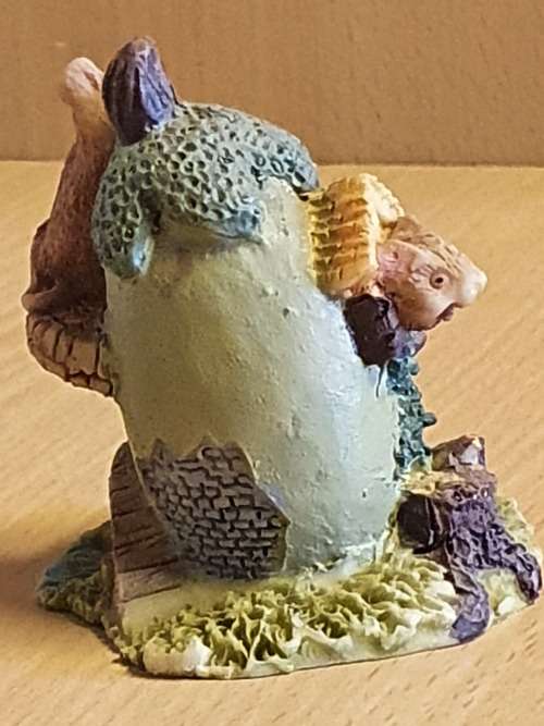 Small House Figurine - height 7cm width 6cm